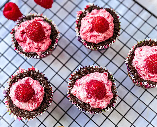 Double Dark Chocolate Cupcakes Recipe