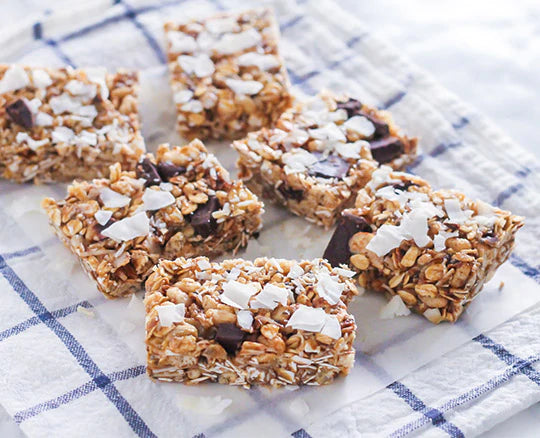 Coconut Chocolate Chunk Granola Bars Recipe