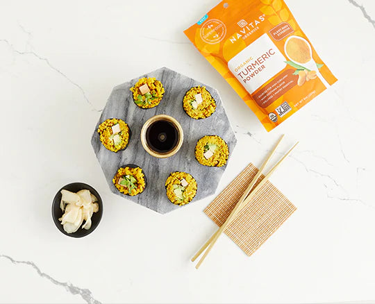 Turmeric Sushi Rolls Recipe
