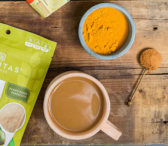 Golden Maca Spice Latte Recipe