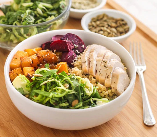 Roasted Root Veggie and Quinoa Bowl | Navitas Organics