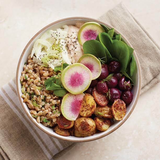 Farro Buddha Bowl Recipe