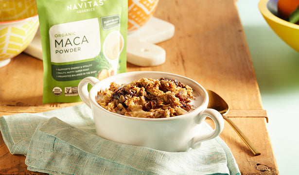 Maca Cinnamon Oatmeal Recipe