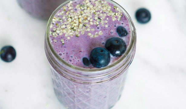 Blueberry Hemp Smoothie Recipe