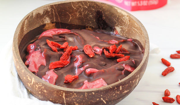 Chocolate-Covered Berry Bowl