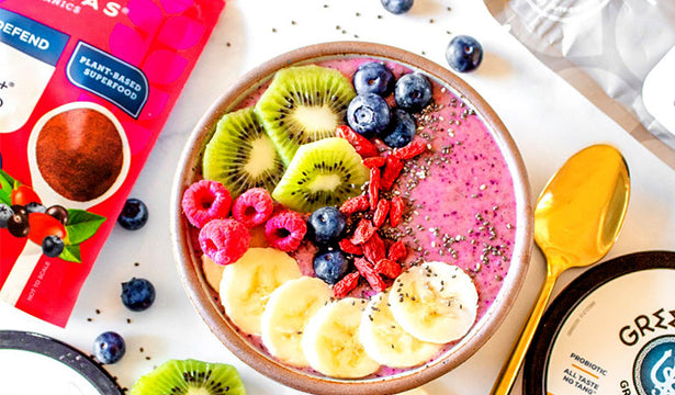 Mixed Berry Smoothie Bowl Recipe