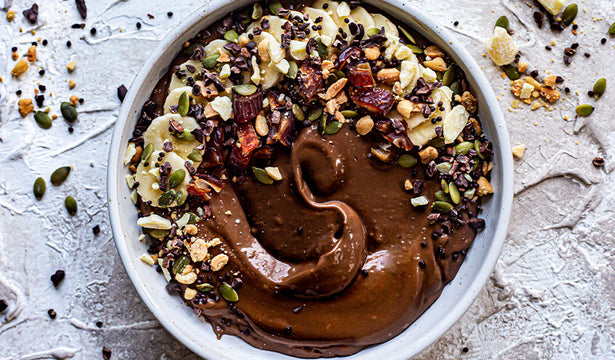 Cacao Avocado Smoothie Bowl Recipe
