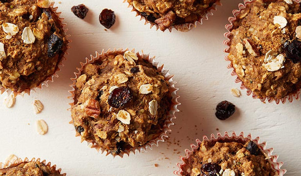 Cranberry-Orange Oatmeal Muffins Recipe