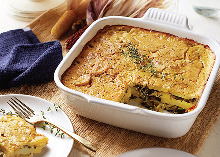 Potato Kale Gratin Recipe Navitas Organics