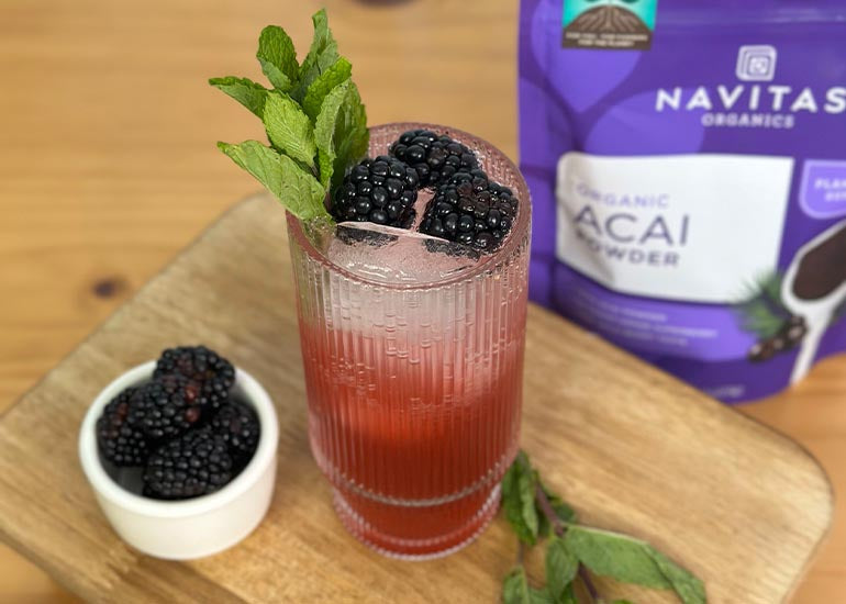 Blackberry Acai Margarita Recipe