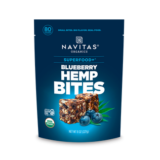 Superfood+ Blueberry Hemp BITES