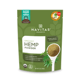 Navitas Organics Hemp Powder 12 oz. front of bag