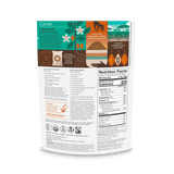 Navitas Organics 8oz. Cacao Nibs back of bag
