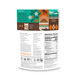 Navitas Organics 8oz Regenerative Organics Certified Cacao Powder back of bag