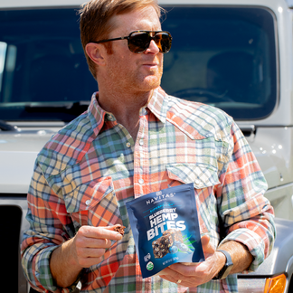 Superfood+ Blueberry Hemp BITES lifestyle image