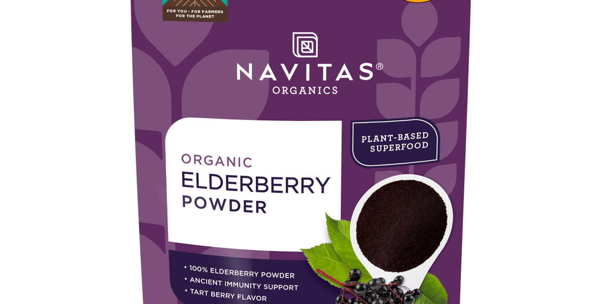 Organic Elderberry Powder Navitas Organics