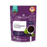 Navitas Organics Elderberry Powder front of bag