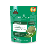 Navitas Organics Superfood+ Greens Blend front of bag
