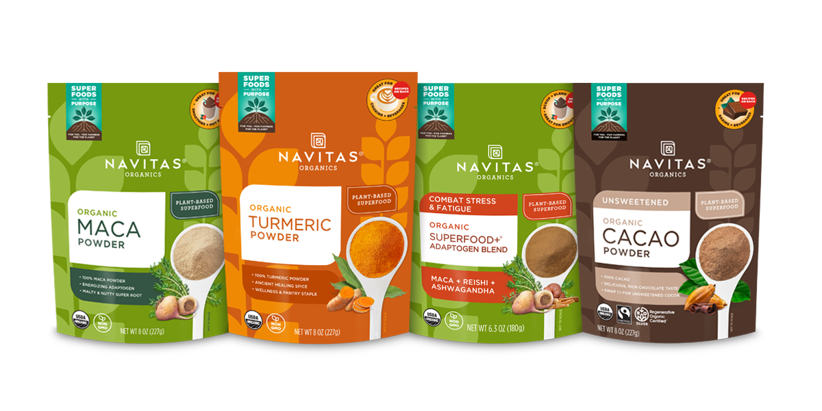 Superfoods for Stress Navitas Organics Bundle and Save