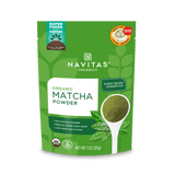 Navitas Organics Matcha Powder 3oz. front of pack.