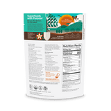 Navitas Organics Cacao Sweet Nibs 8 oz. back of bag