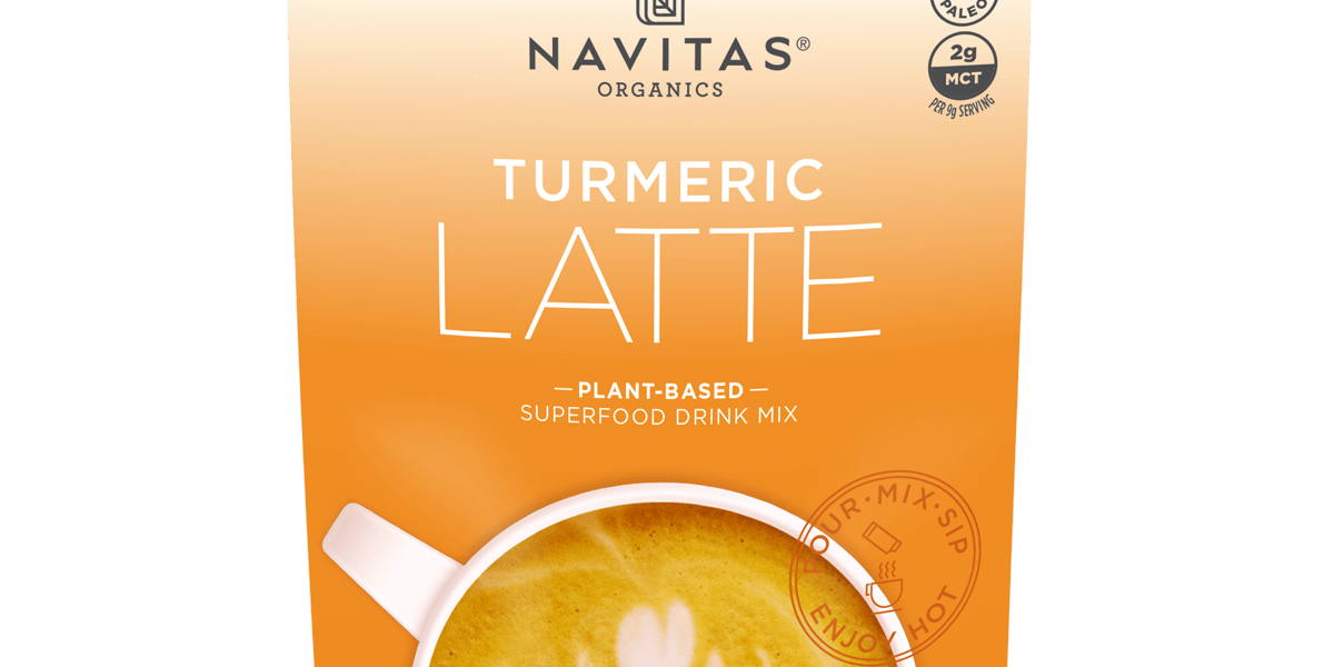 Instant Golden Turmeric Latte Mix Navitas Organics