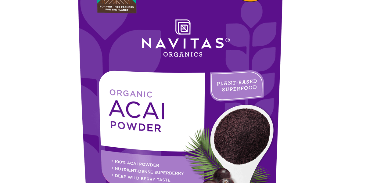 Organic Acai Berry Powder Navitas Organics