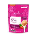 Navitas Goji Powder 4oz front of package.