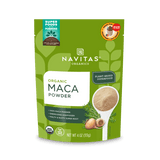 Navitas Organics Maca Powder 4 oz. front of package.