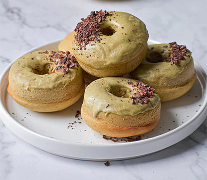 Vanilla & Greens Donuts Recipe