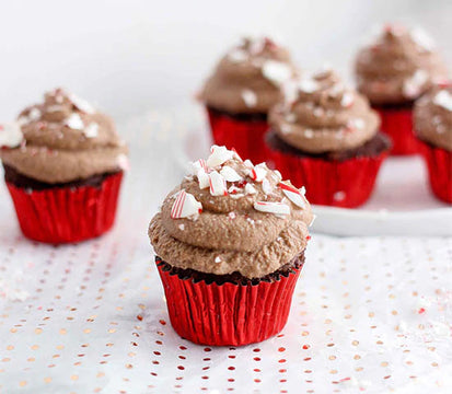 Chocolate Cupcakes with Cacao Coconut Frosting Recipe
