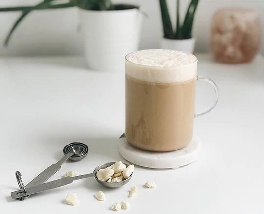 Vanilla Cacao Butter Latte Recipe