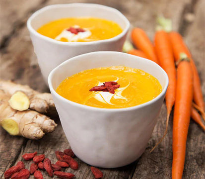 Carrot Goji Soup