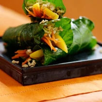Spicy Thai Vegetable Wraps