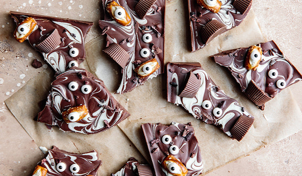 Spooky Chocolate Bark Recipe