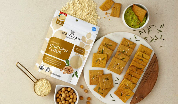 Chickpea Flour Crackers Recipe