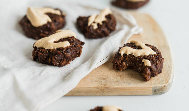 5-Ingredient Cacao Peanut Butter Cookies Recipe