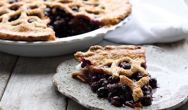 Blueberry Goji Pie Recipe