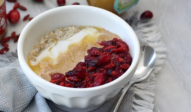 Creamy Cranberry Superfood Oats Recipe