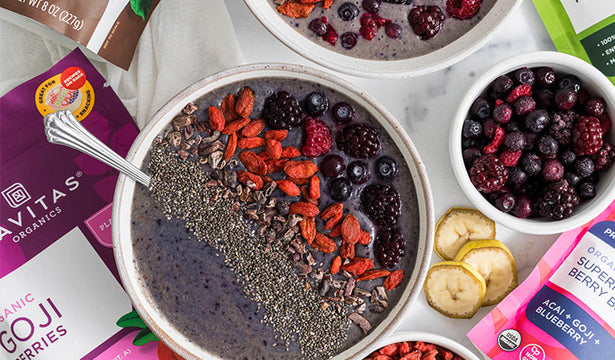 Superfood Berry Smoothie Bowl Recipe