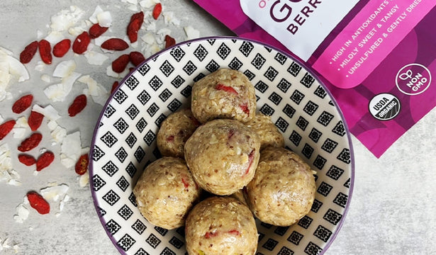 Goji Peanut Butter Energy Balls