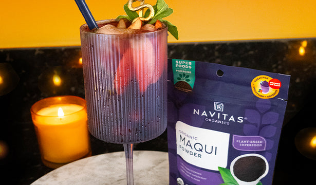 Scary Sangria Maqui Mocktail