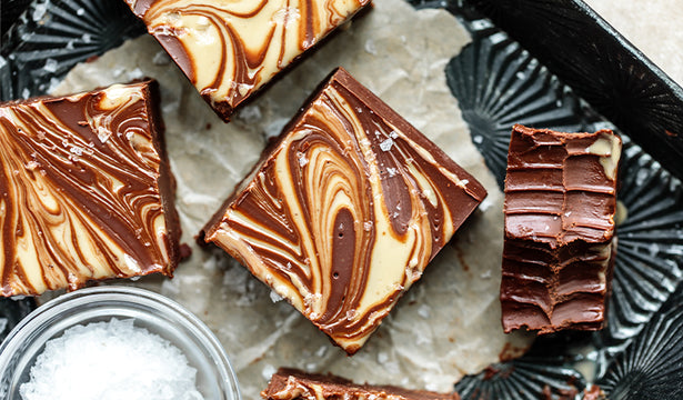 Chocolate Tahini Fudge Recipe