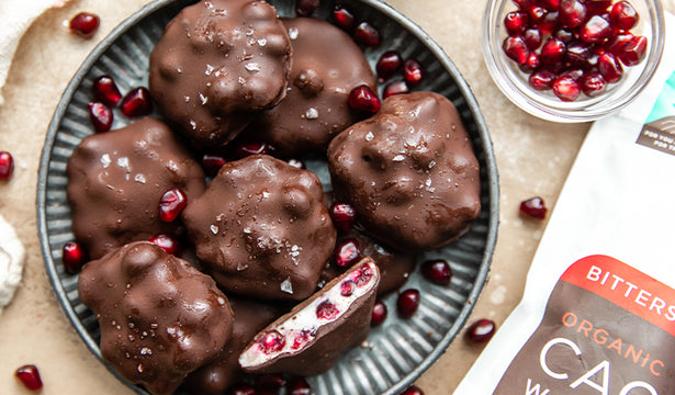 Pomegranate Yogurt Clusters Recipe