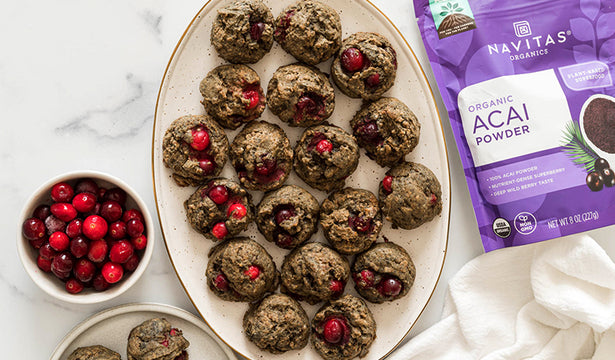 Cranberry Acai Cookies Recipe