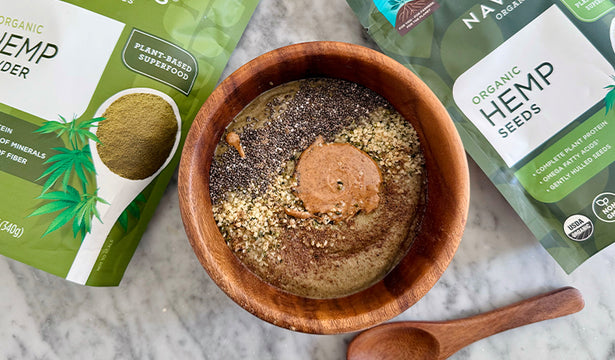 Chai Spice Hemp Smoothie Bowl