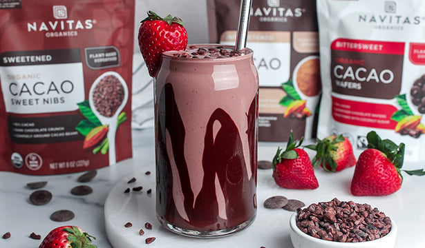 Chocolate-covered Strawberry Smoothie