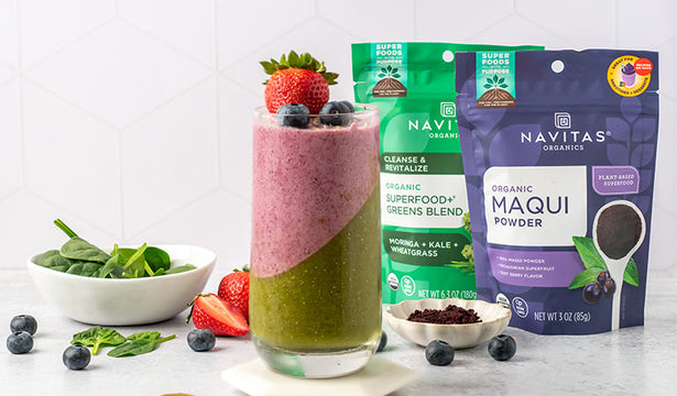Berry Green Bliss Smoothie Recipe
