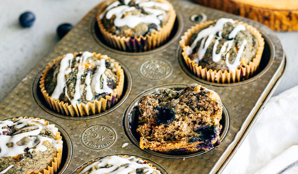 Blueberry Banana Maqui Berry Muffins Recipe