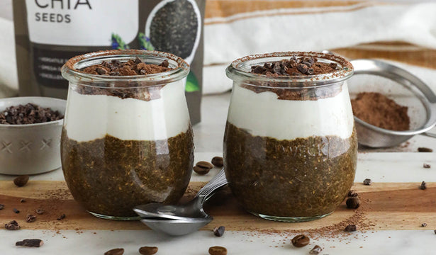 Tiramisu Chia Pudding Recipe